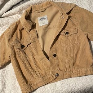Hollister Light Brown Corduroy Jacket
